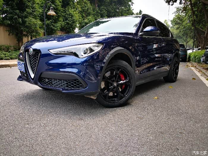 stelvio四叶草卡钳oz轮毂(纯欣赏)