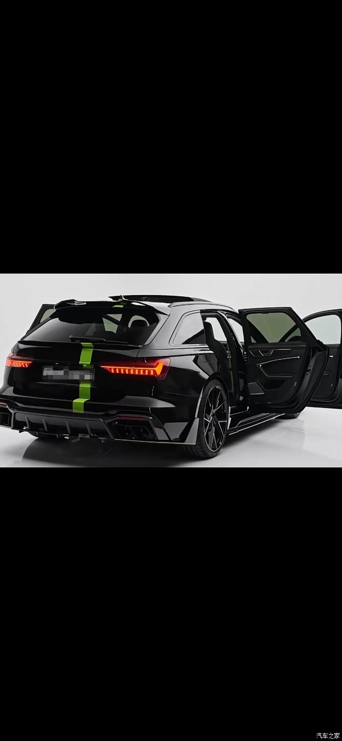 西装暴徒奥迪rs6外形酷帅性能强悍