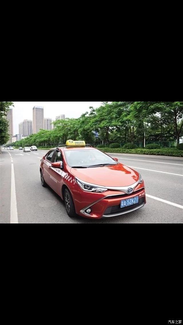 广州市雷凌双擎出租车听说会出现更多的雷凌双擎出租车