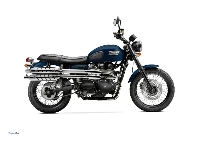【图】秀车 - ducati/triumph scrambler 双雄大比拼_摩托车论坛_汽车