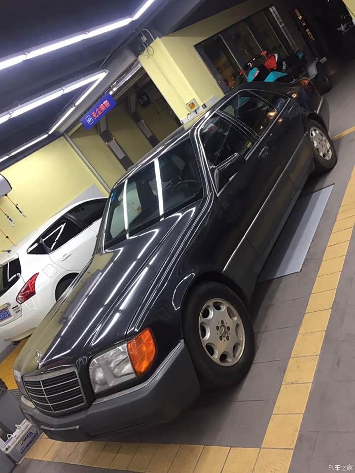 新收藏很少见的w140奔驰400sel不能自拔版主来射