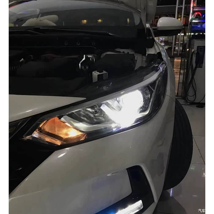 求14代轩逸大灯降级改造