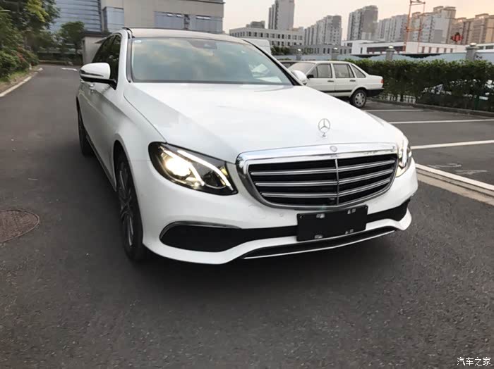 【图】e300豪华,白外棕内提车,申精_奔驰e级论坛_汽车之家论坛