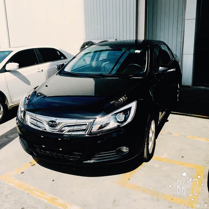 【图】炎炎夏日e5黑色行业版提车作业 申精_比亚迪e5论坛_汽车之家