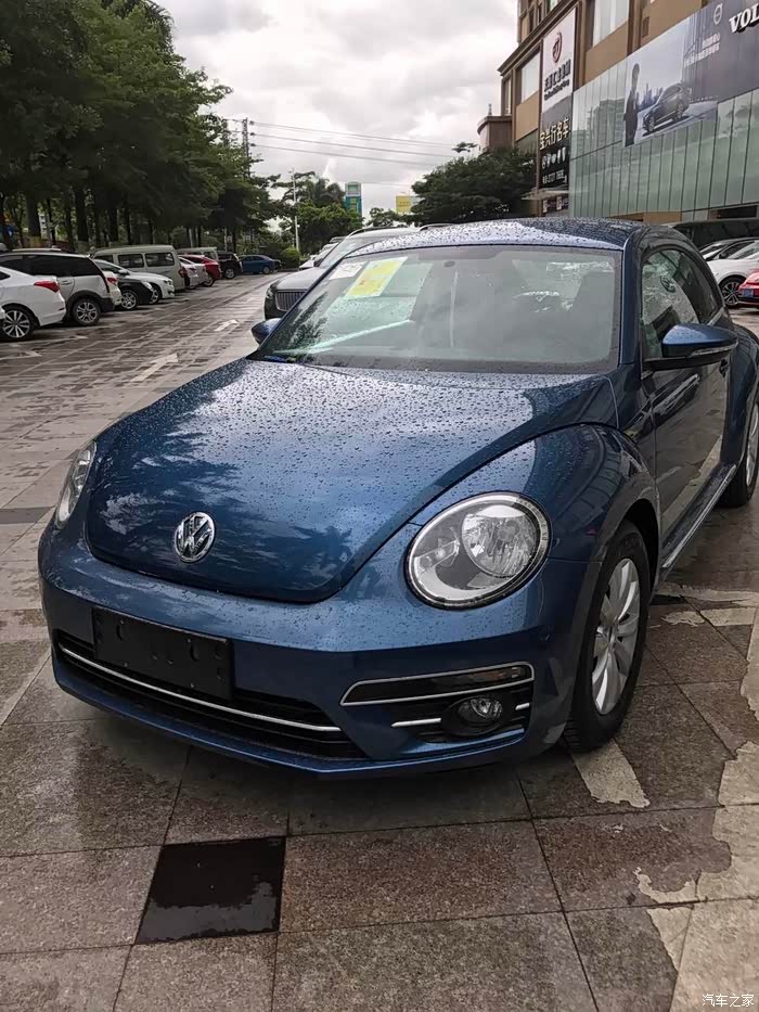 【图】织锦蓝,车到了_甲壳虫论坛_汽车之家论坛