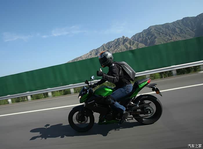 【图】骑着z250去草原天路_川崎摩托车论坛_汽车之家论坛