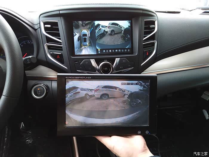 比亚迪宋全国首台提车前原车360全景监控升级记录仪作业分享