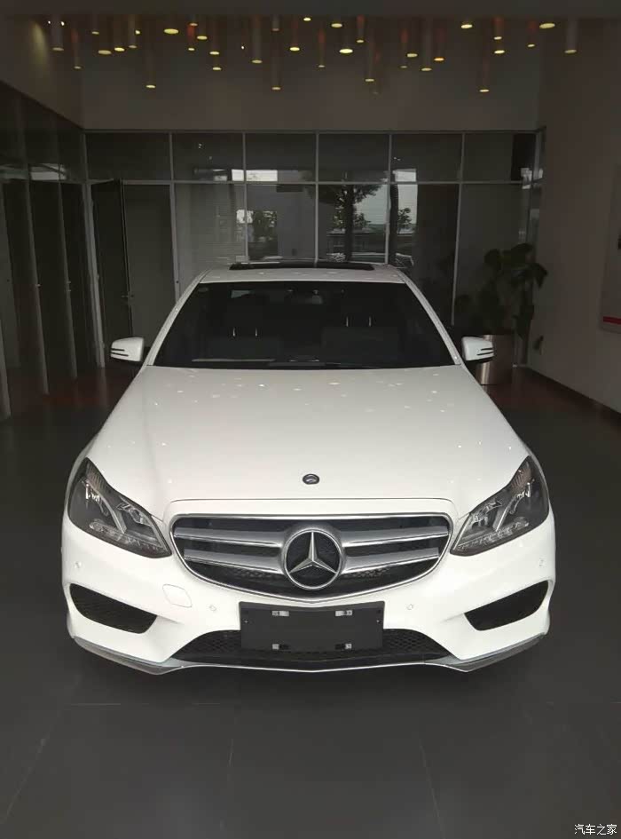 e200l白色大标开回家!_奔驰e级论坛_汽车之家论坛
