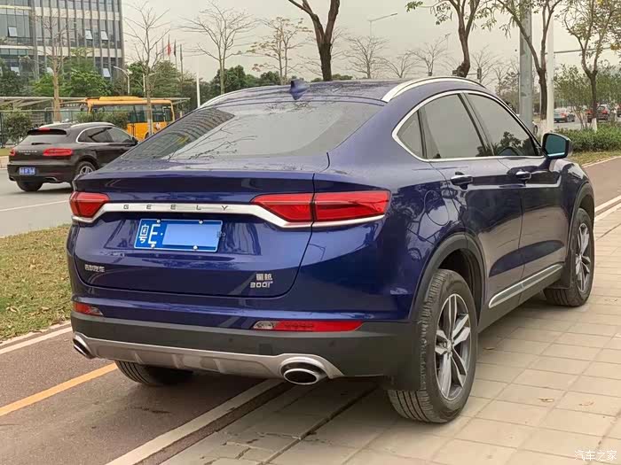 【图】蓝色的吉利星越太骚气了._星越论坛_汽车之家论坛