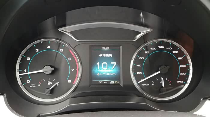 h7l平均油耗.