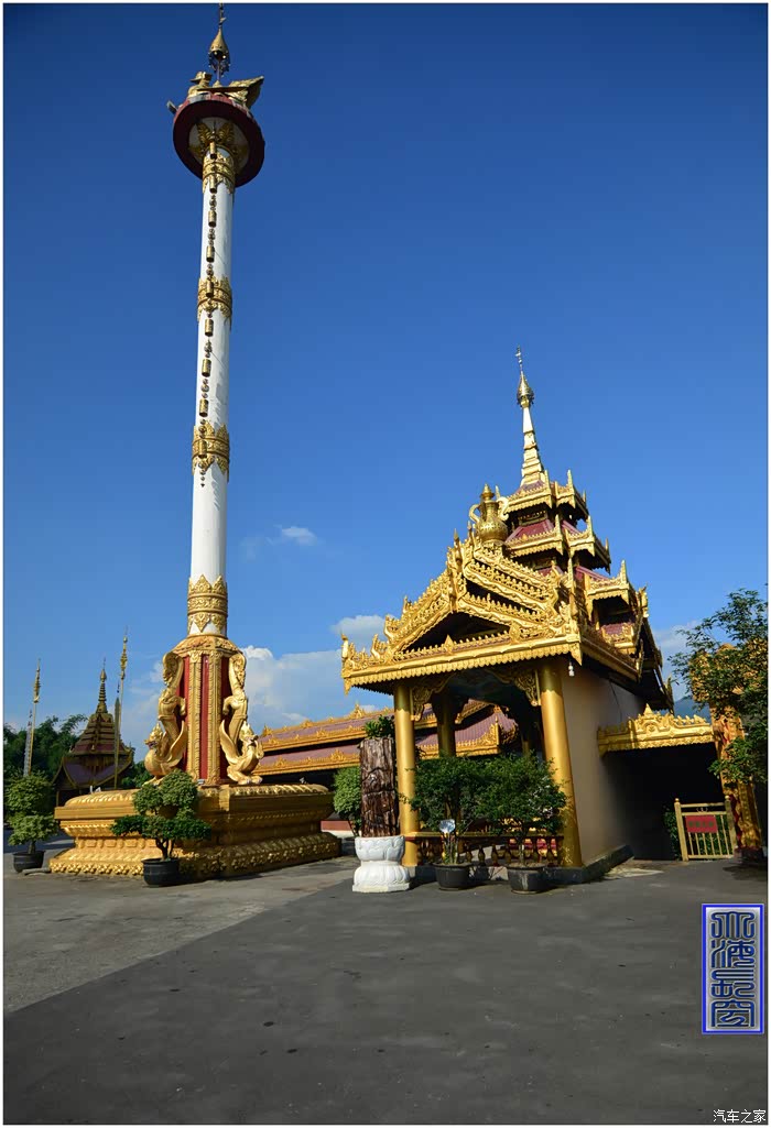 广角镜头下的德宏芒市瑞丽姐告风景在路上终点不是目的