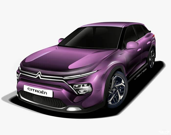 【图】2021新c5,e43,外网看见的,感觉基本就这样了吧_雪铁龙c5论坛