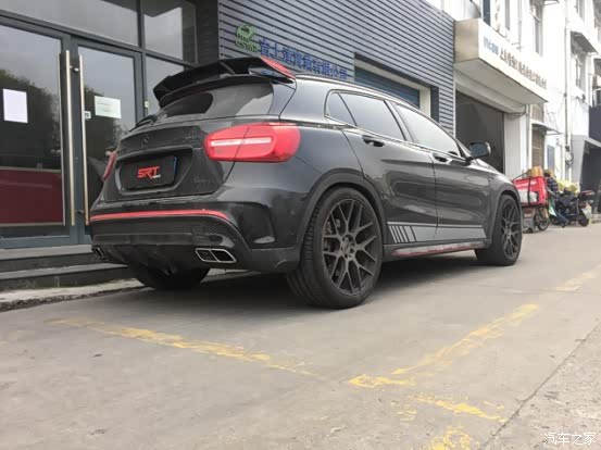 gla 45 amg排气改装