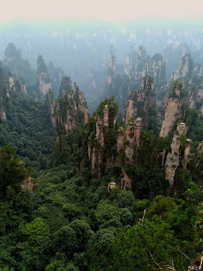 去张家界看哈利路亚山