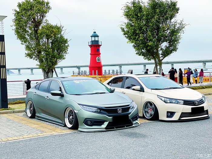 十代思域低趴姿态玩车心路历程