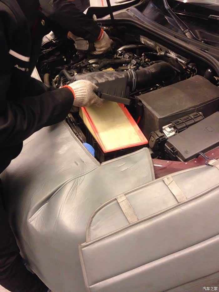 8t风尚型4s店保养,全程监工纪实!_奥迪a3论坛_汽车之家论坛