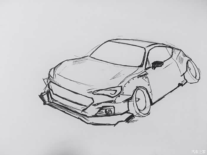 灵魂画师之宽体斯巴鲁brz