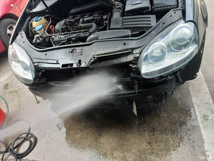 给老速腾水箱洗个澡