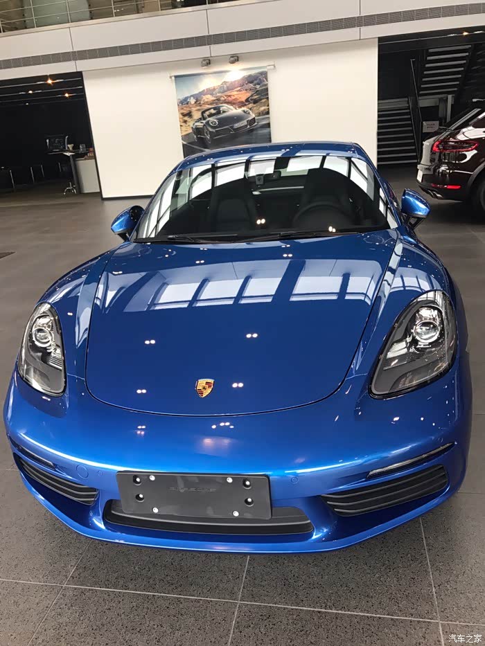 【图】我的718全蓝色_保时捷718论坛_汽车之家论坛