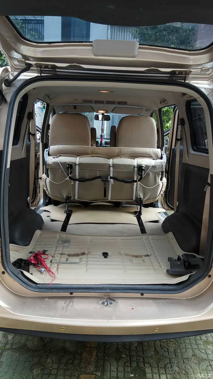 【图】中排座椅的缺陷,没事也来改改空间_五菱宏光论坛_汽车之家论坛