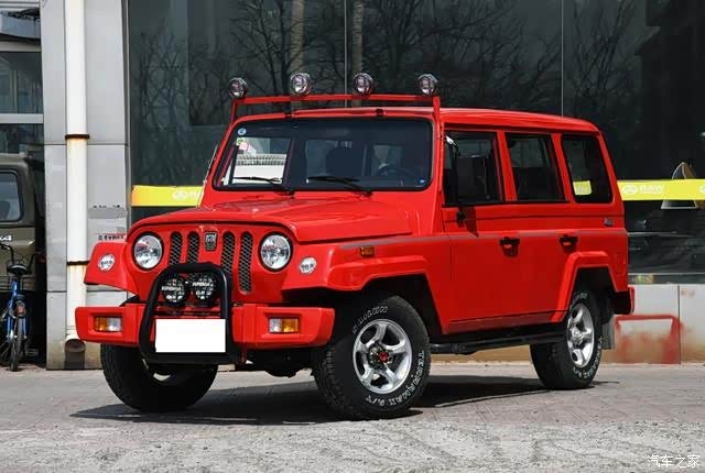 8万块的四驱越野车15t带大梁杆非承载