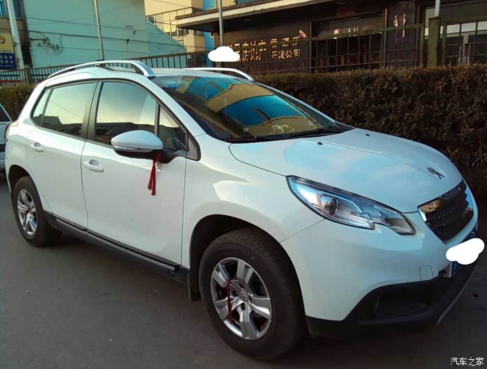 东风标致2008低配潮流版改装作业--山寨海外新款标致2008高配gt版