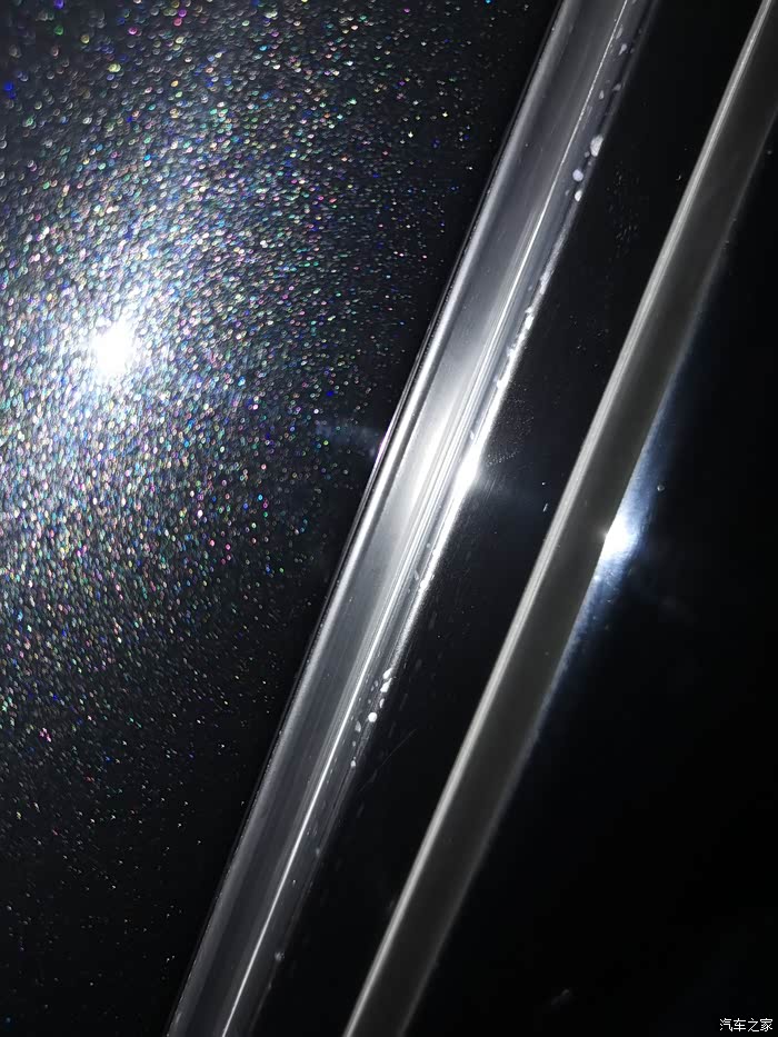 【图】镀铬亮条有蛮多白点 怎么处理_宝马x3论坛_汽车之家论坛