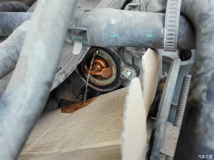 自己动手换节温器