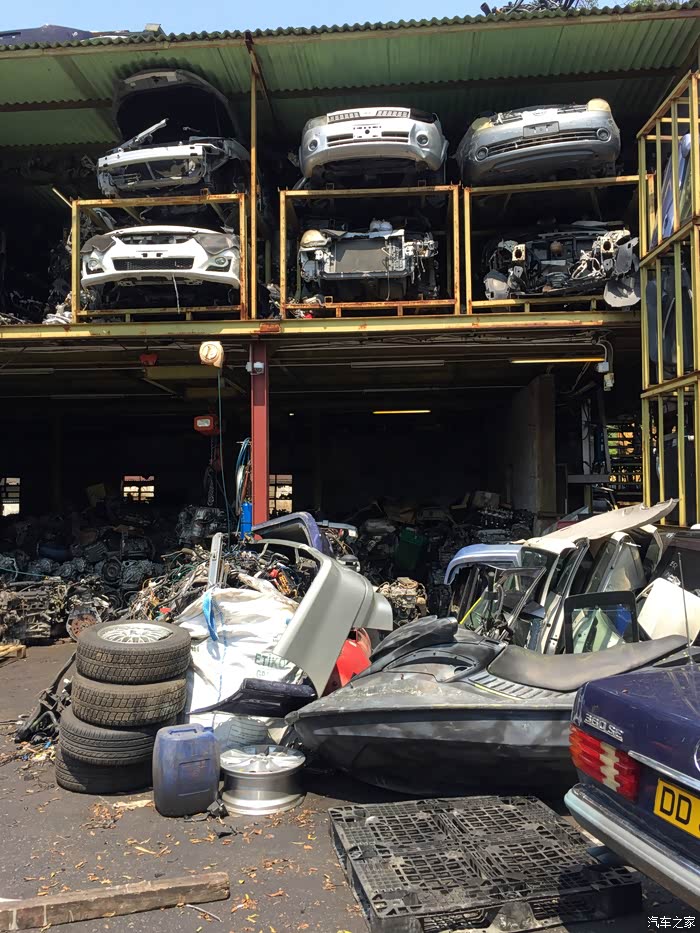 探秘香港元朗锦田拆车场