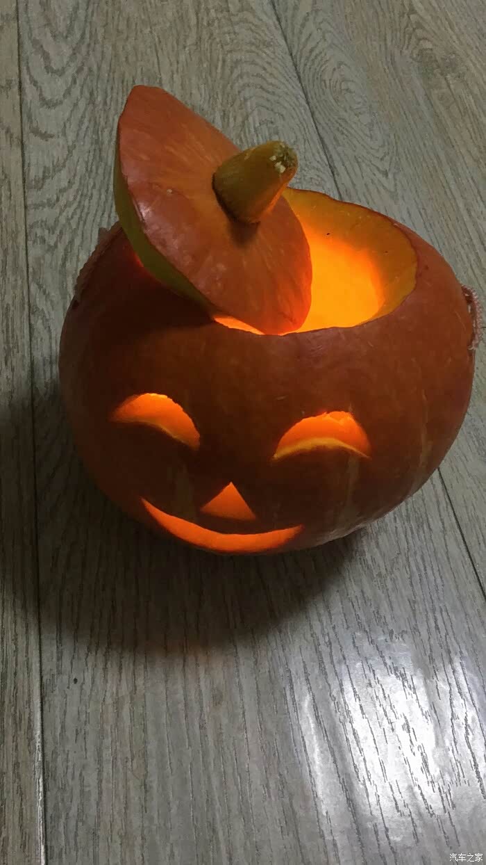 自制南瓜灯 万圣节嗨起来