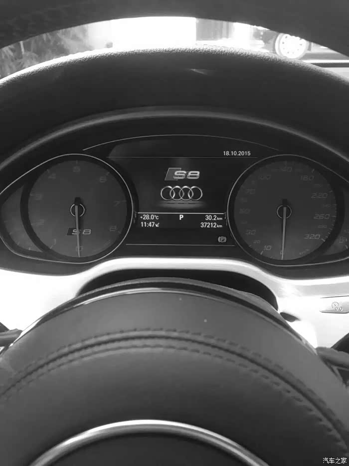 奥迪表底到280km/h 我还以为是奥迪的s系_凯迪拉克ats/ats-l论坛_汽车