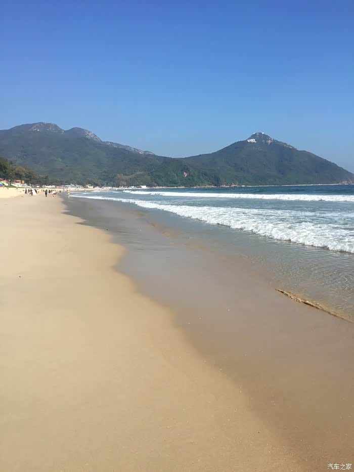 西涌沙滩深圳最美最长沙滩多图慎入