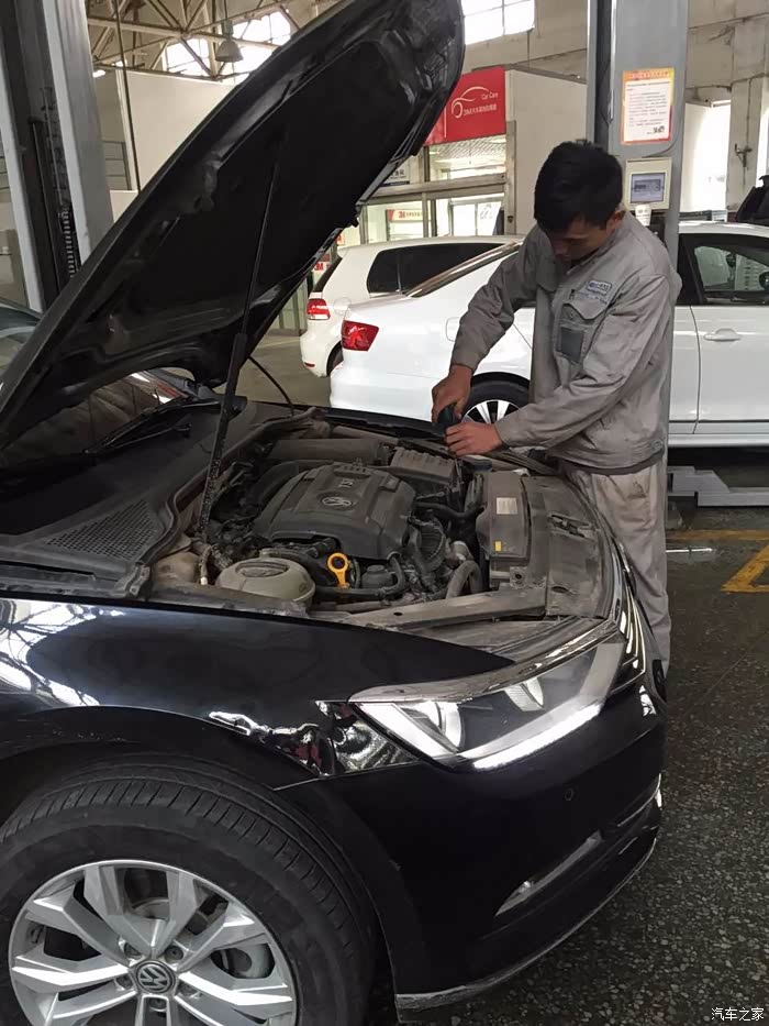 迈腾35000公里保养全记录