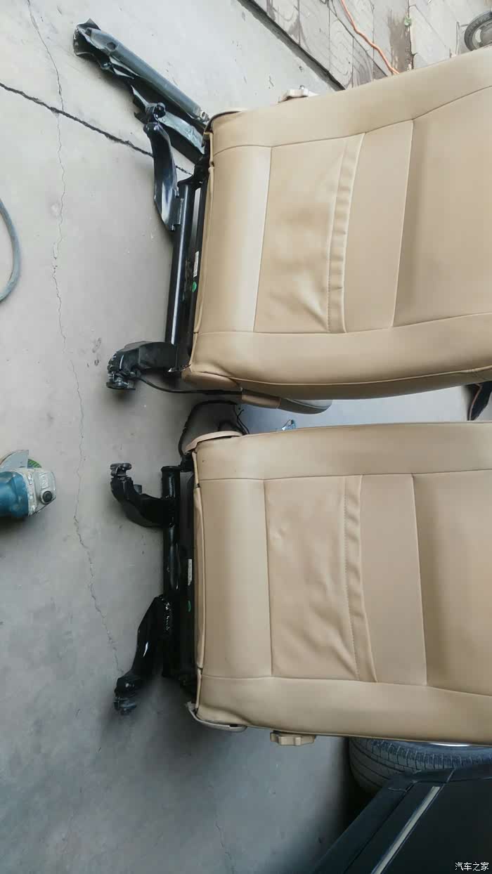 志俊改帕萨特领域电动座椅