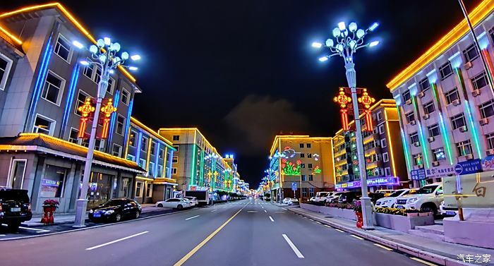 长白县街景图片