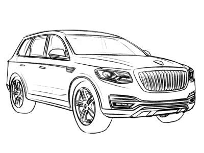 【图】hs7的设计图_红旗hs7论坛_汽车之家论坛