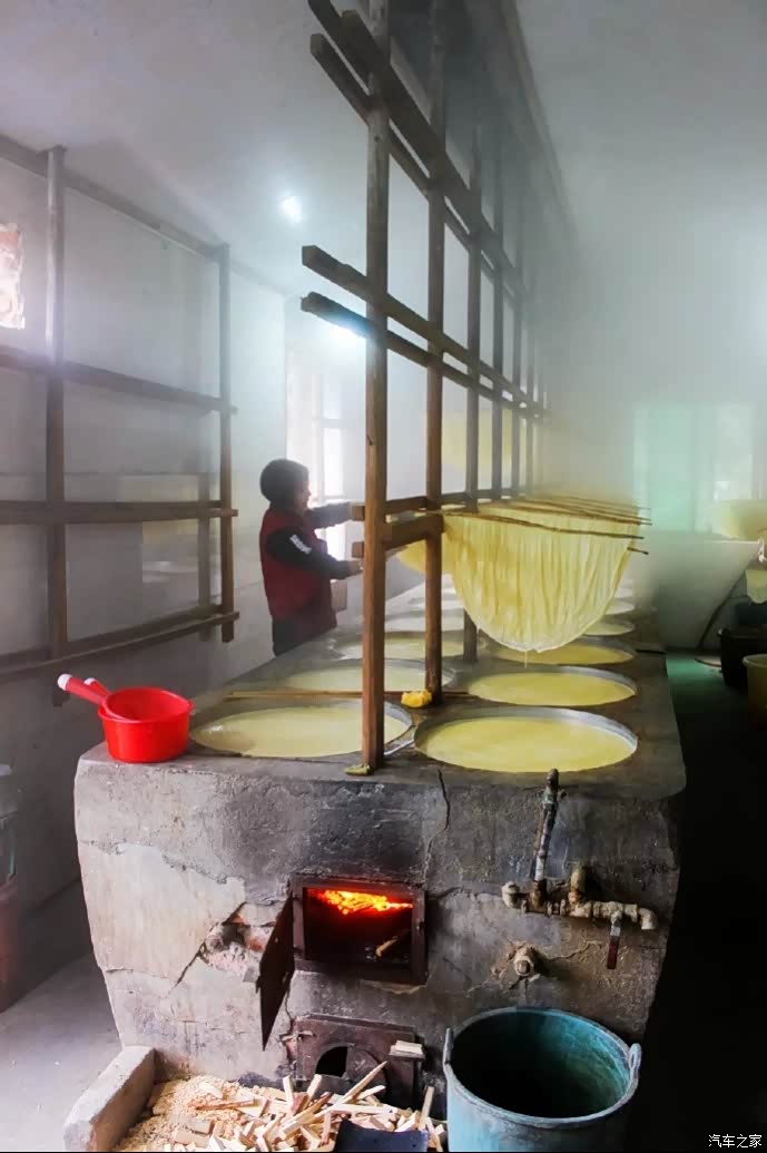 【积分大放送】乡村纯手工制作豆腐皮,传统的手工制作方法