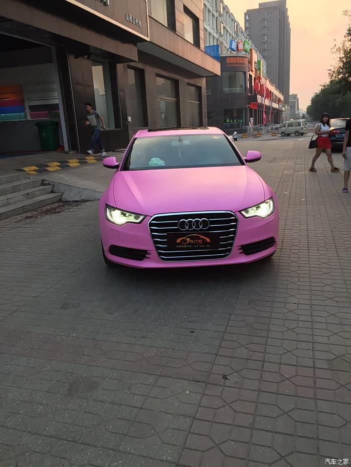 【图】a6改色!先来骚一下!_奥迪a6l论坛_汽车之家论坛