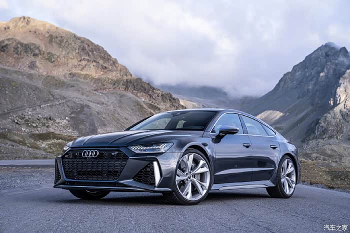 奥迪rs7 sportback天云灰 有史以来最漂亮的