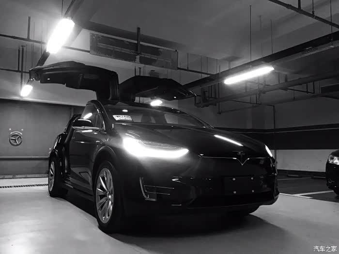 【图】黑胖子,xp车衣上身.闪亮登场._model x论坛_汽车之家论坛