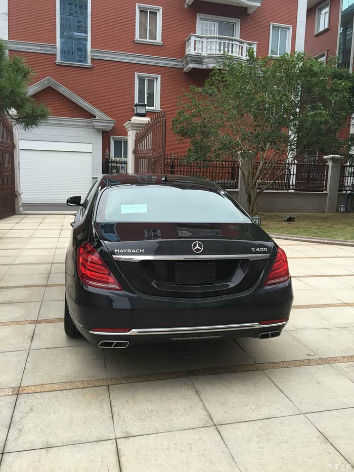 家里添置新车迈巴赫s400国庆提车