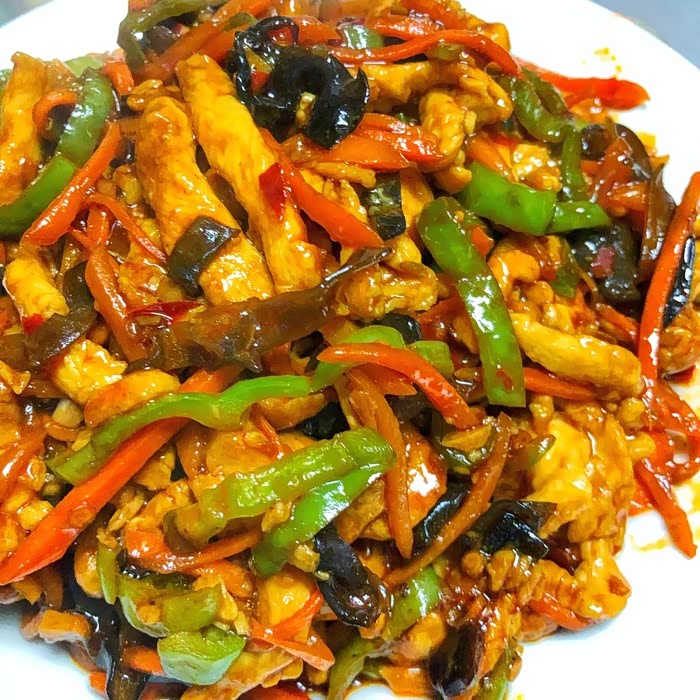 告别2021米饭杀手鱼香鸡丝