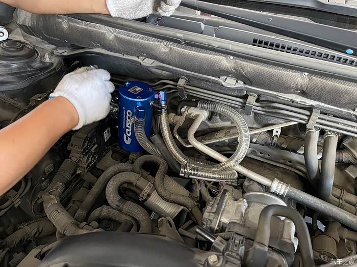 十万km力狮加装cusco机油透气壶