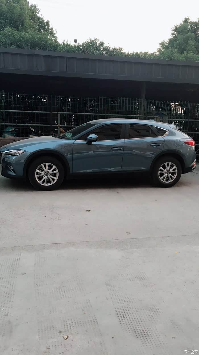 马自达cx4星际蓝,提车作业》