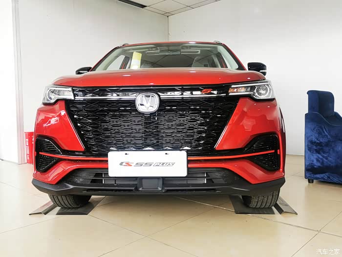 【图】近距离赏析红色55plus蓝鲸版_长安cs55plus论坛_汽车之家论坛