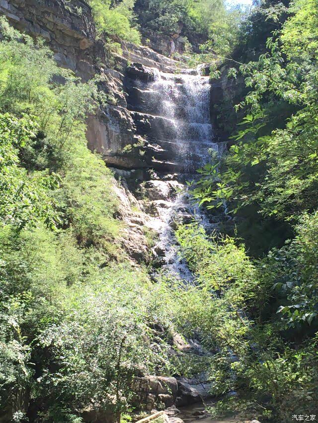 车友会保定龙居瀑布狼牙山游玩