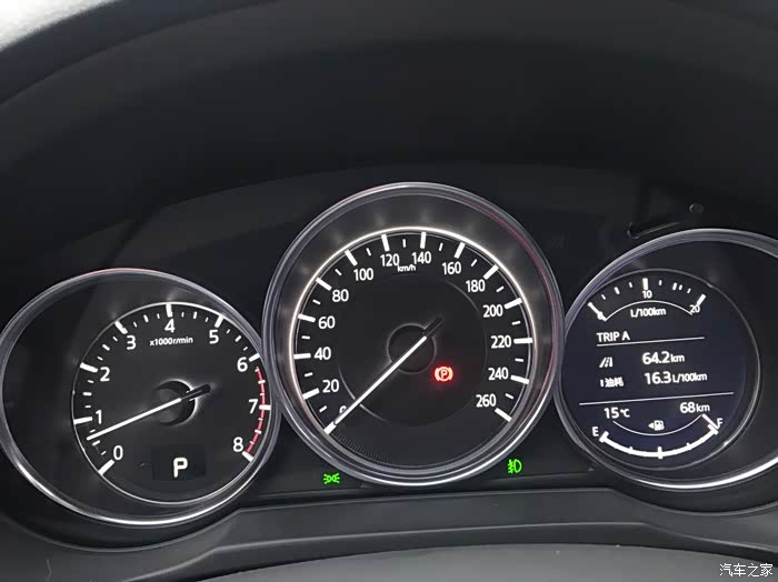 马自达cx5水晶魂动红旗舰版提车!