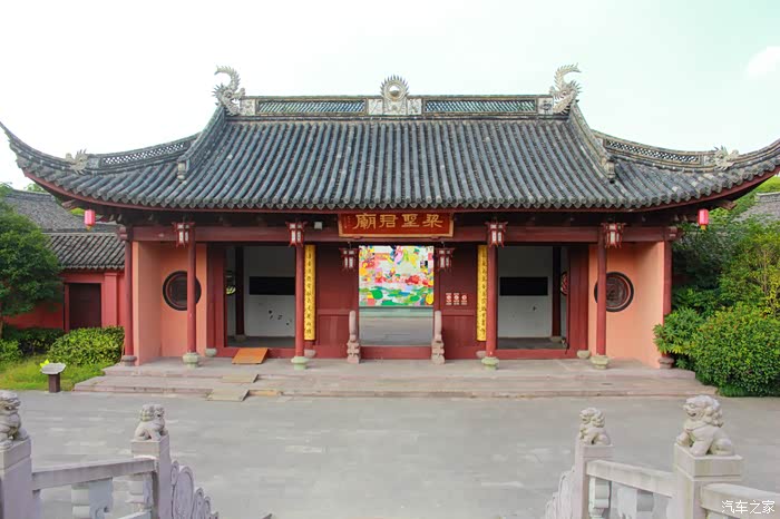 众泰t600游梁祝文化公园谈千古爱情故事