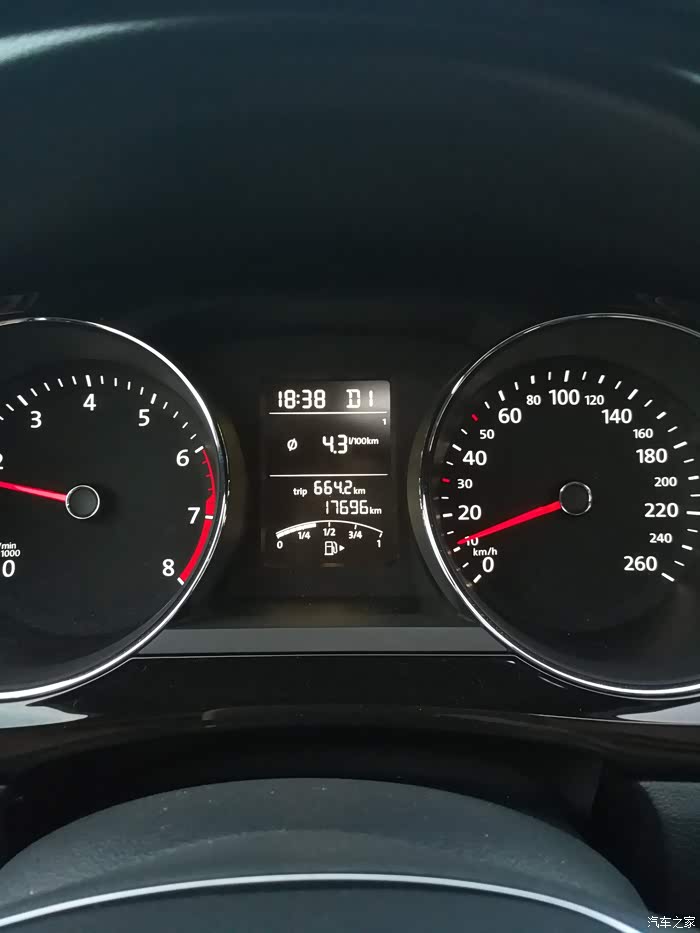 晒一下速腾的油耗!