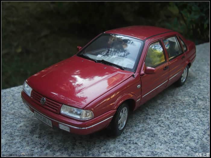 经典的回忆桑塔纳2000gsi汽车模型赏析